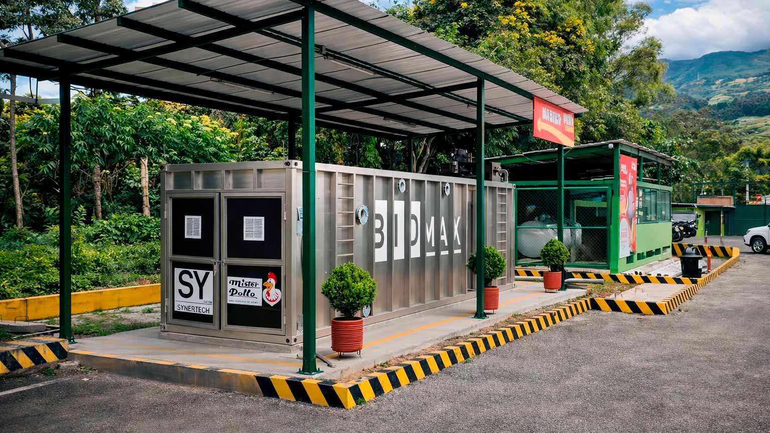 Instalación Planta BIOBOX