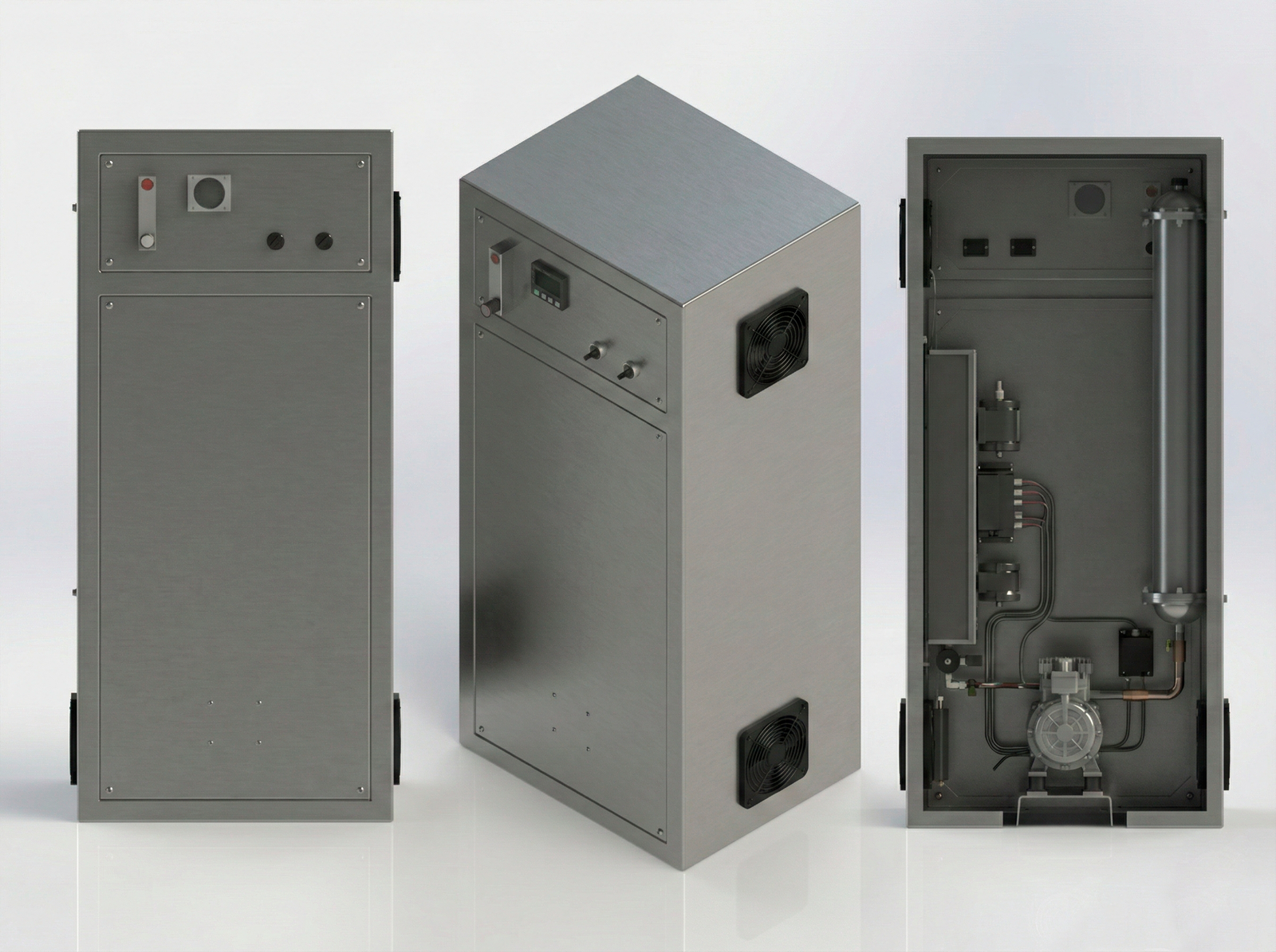 Planos del Módulo de Ozonización