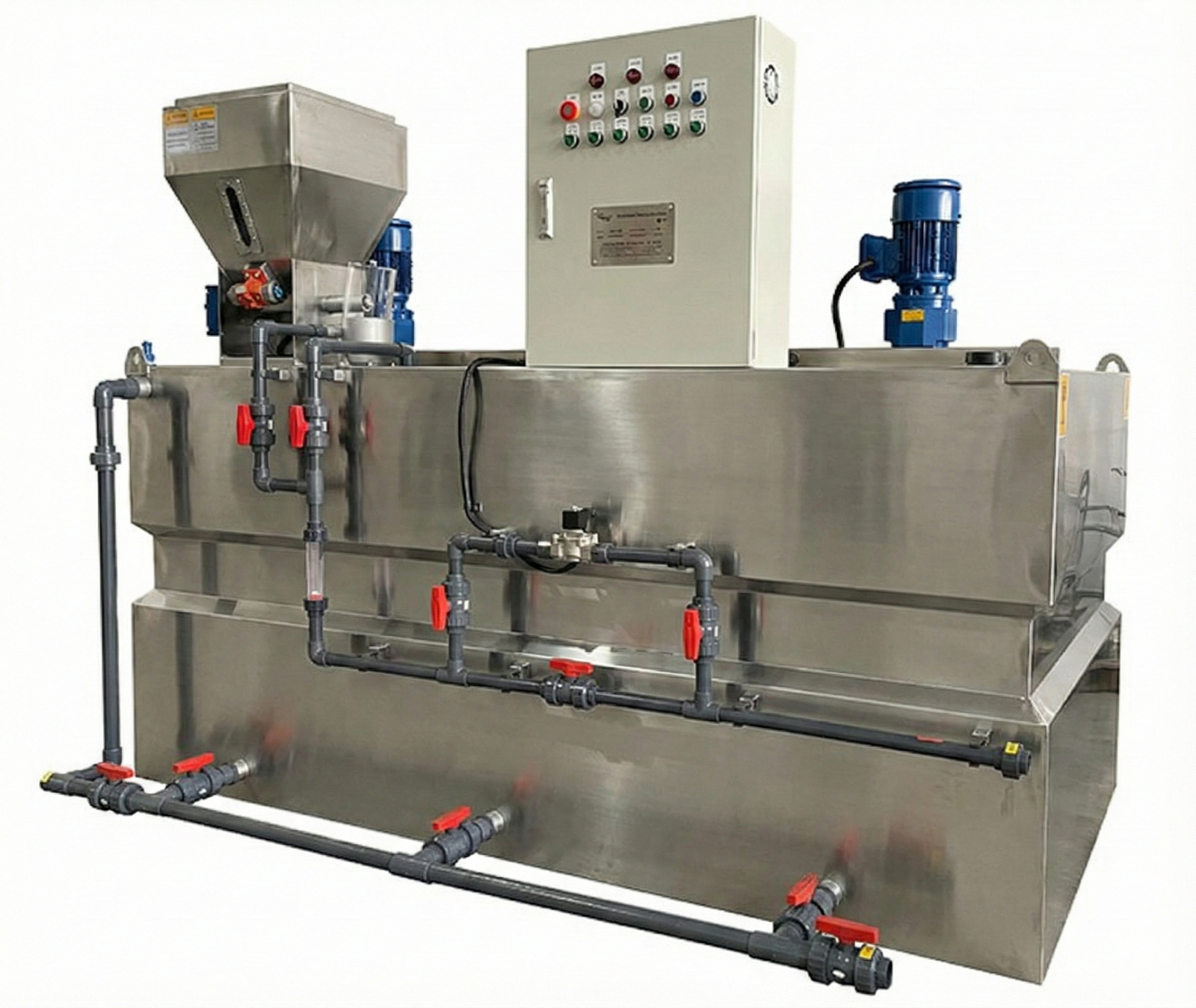 Sistema de Dosificación de Polímero Industrial