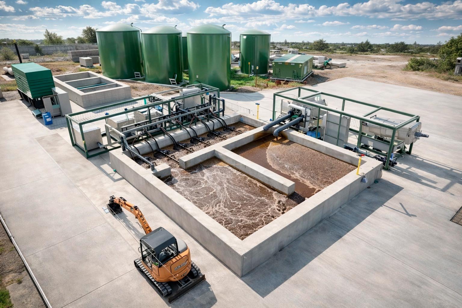 Plantas Modulares Compactas de Tratamiento de Aguas Residuales Municipales