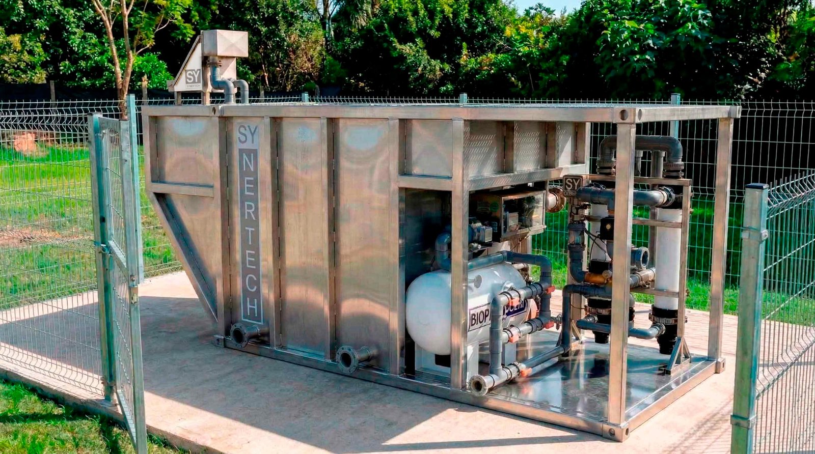 Planta de Tratamiento de Aguas Residuales Multifamiliar Biopack MBR