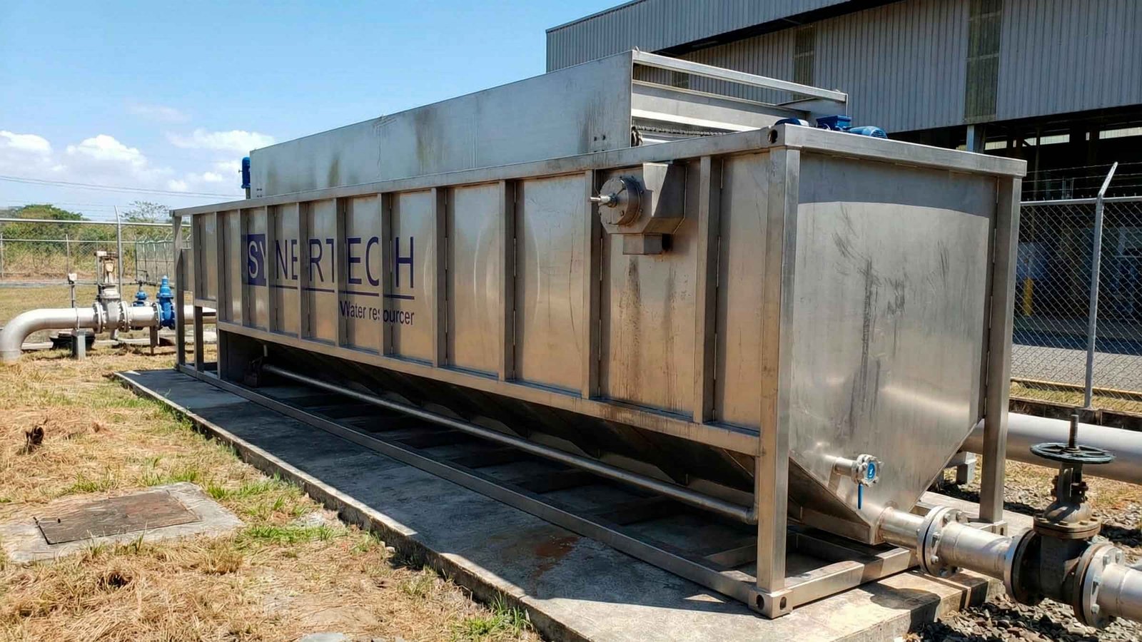 Sistema de flotación por aire disuelto DAF para aguas residuales industriales